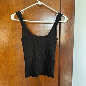 J Crew Supersculpt Scoop neck sweater tank in Black - Woman's Size XXS